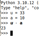An example of mixing ASCII and Unicode characters in identifiers that could confuse people but not Python